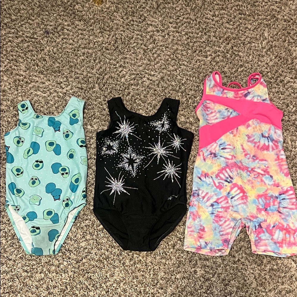Colorful Kids One Piece leotards